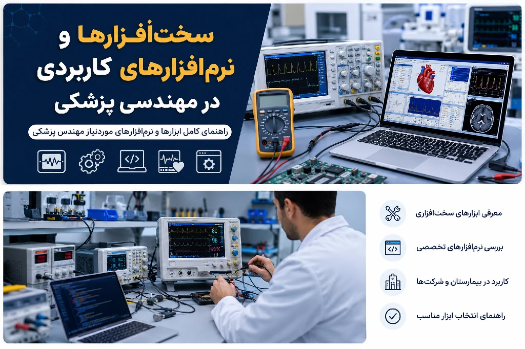 سختافزارها و نرمافزارهای کاربردی در مهندسی پزشکی
